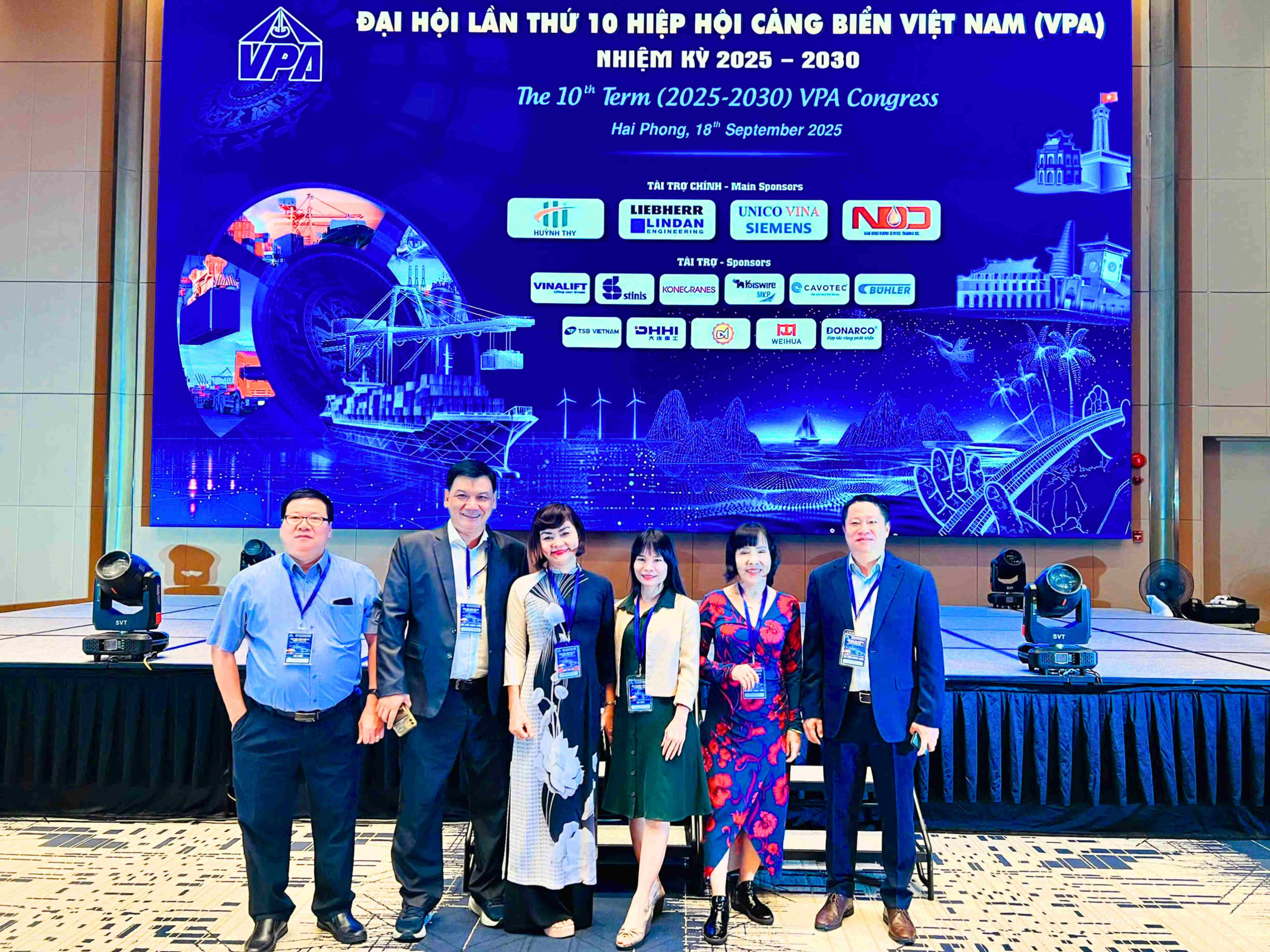 SSIT ATTENDED THE 10TH CONGRESS OF THE VIETNAM SEAPORTS ASSOCIATION (VPA) – 2025–2030 TERM